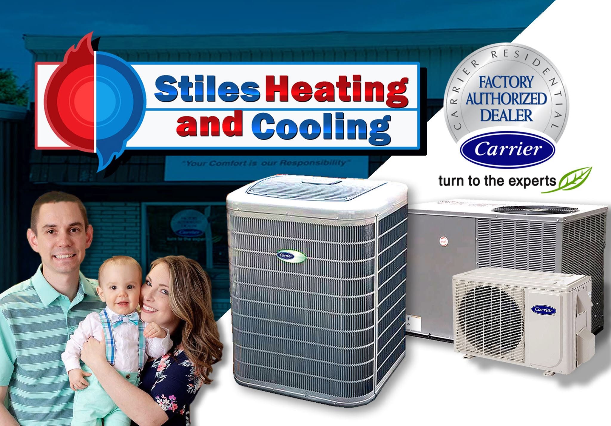 Stiles Heating and Cooling — Carrier Factory Authorized Dealer